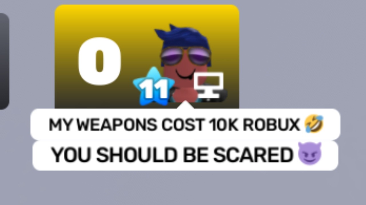 When your opponent uses pay to win weapons in Rivals...