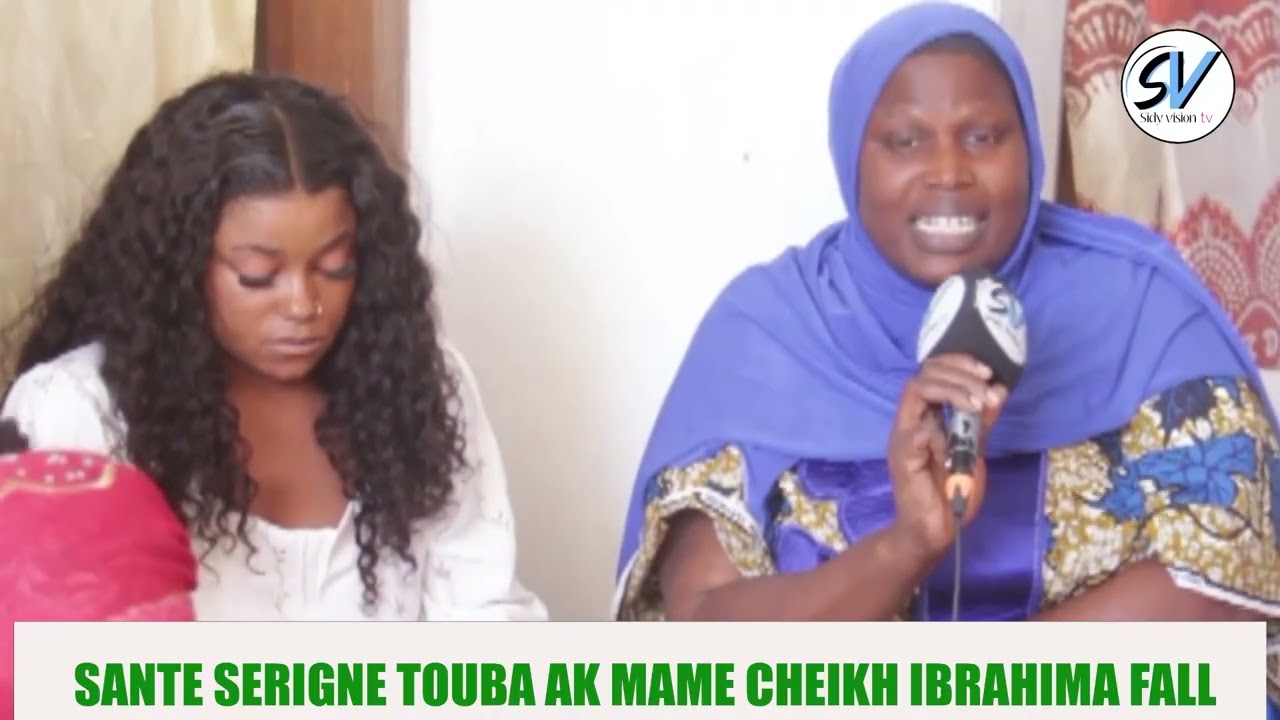 Première partie sante serigne Touba ak mane cheikh Ibrahima fall chez serigne mandack Gakou a Pikine