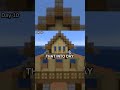 Hardcore DESERTED ISLAND: 100 Days! 🏝️💀 #shorts #minecraft