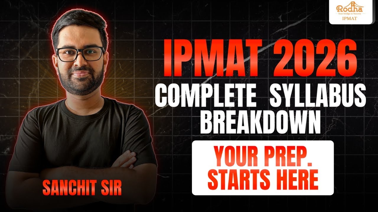 IPMAT 2026 Complete Syllabus Breakdown 📘| Your Prep Starts Here! 🚀 ...