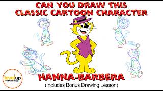 Can You Draw This Classic Cartoon Character | Hanna Barbera