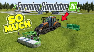 How To Get SO MUCH GRASS On One Field Fs26 | Farming Simulator 26