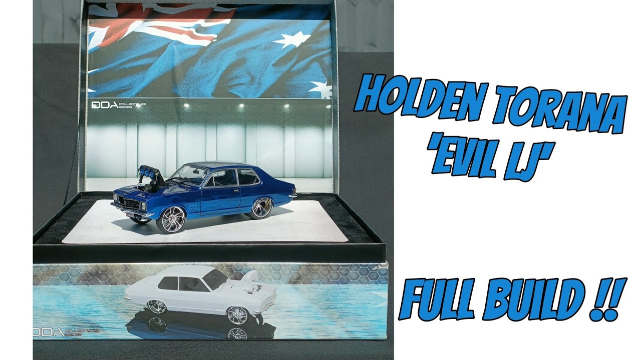 DDA Collectables Holden Torana Evil LJ - Full assembly !! - YouTube