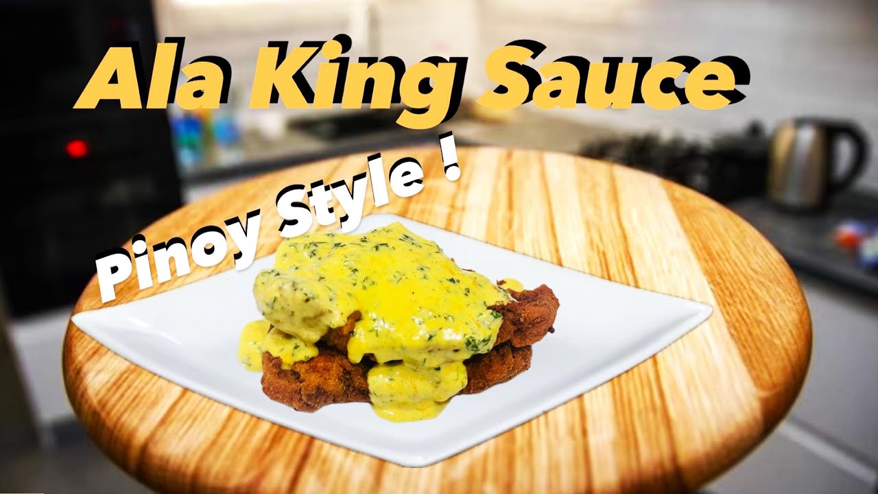 How to Make Ala King Sauce Homemade Pinoy Style YouTube
