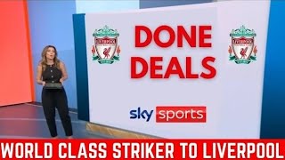 🚨 LIVERPOOL STRIKER BOMBSHELL: WORLD CLASS SIGNING CONFIRMED - FANS CAN'T BELIEVE IT!