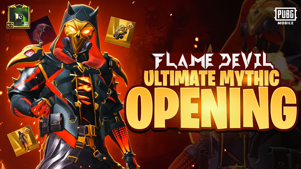 First Ultimate Outfit in Pubg Mobile 🔥🔥 | FlameWraith Set | 4000 UC Giveaway 🔥
