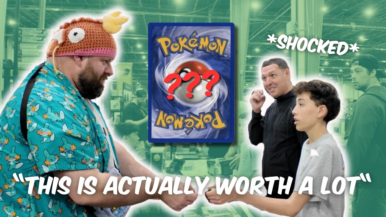 He didn't realize how much his Pokemon binder was ACTUALLY worth 🤯