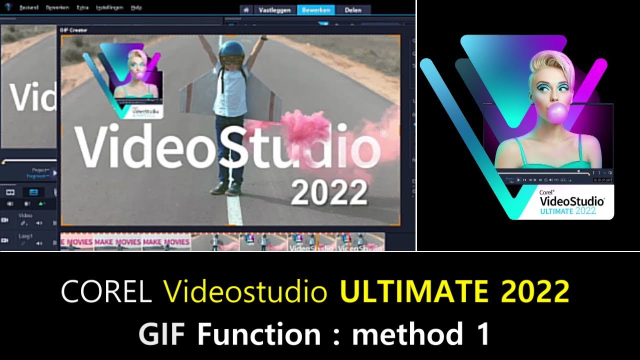 Creating animated GIFs - Corel VideoStudio Help