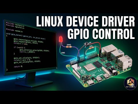 GPIO Control : LDD with Raspberry Pi #12