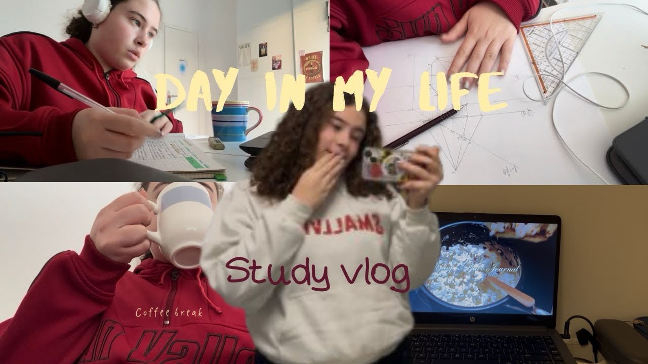 Day in my life| study vlog, planing, treats, senior year of high school 