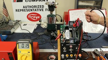 Testing an M series Fireye control