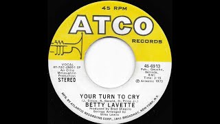 Betty LaVette - Your Turn to Cry