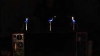 The first fire CupStack world-wide(with twelve burning Cups)