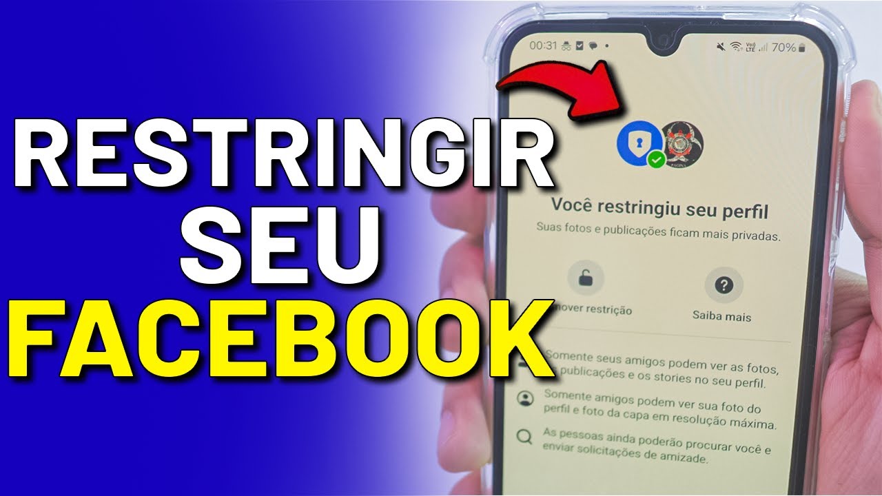 Como RESTRINGIR Meu Perfil do FACEBOOK (Atualizado ) Deixar o Perfil ...