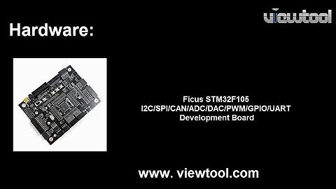 ViewTool Demonstration JLinkProgramTool
