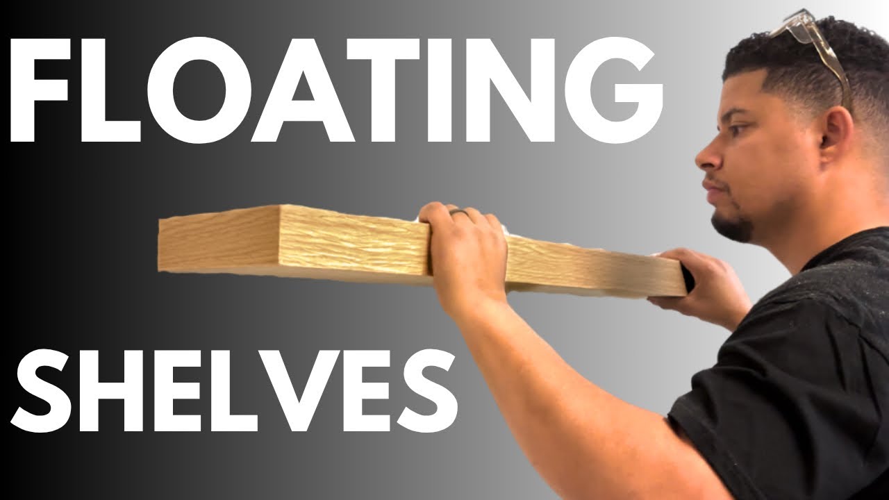 EP 3 Easy DIY Floating Shelves YouTube