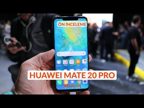 Huawei Mate 20 Pro Ön İnceleme