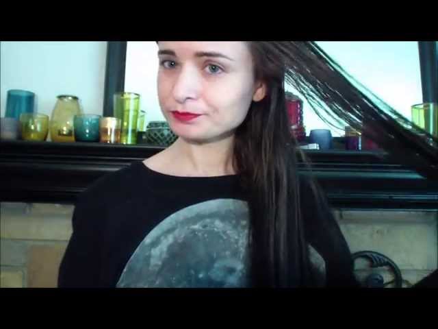 ASMR Long Hair Brushing Soft Spoken Ramble