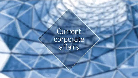 Current corporate affairs  Interview with Neil Bruce