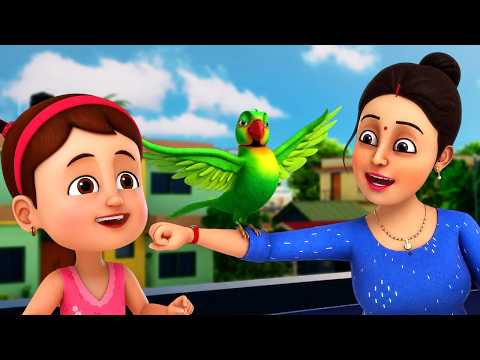 Main Tota Main Tota | मैं तोता मैं तोता + More Nursery Rhymes In Hindi | Chulbuli Kids Rhymes