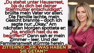 Meine Familie bestrafte mich, bis ich Papas neuer Frau dankte – dann verloren sie 50 Mio.