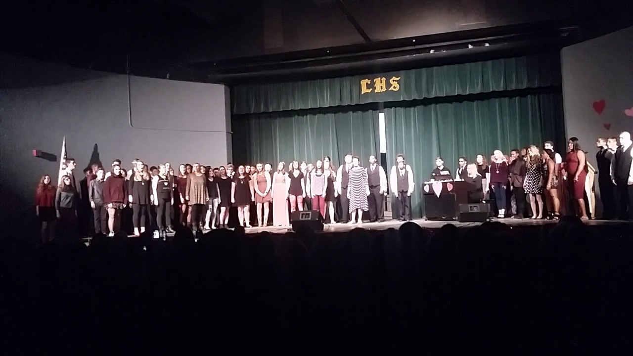 Lafayette High School Choir Valentine's Concert Finale - YouTube