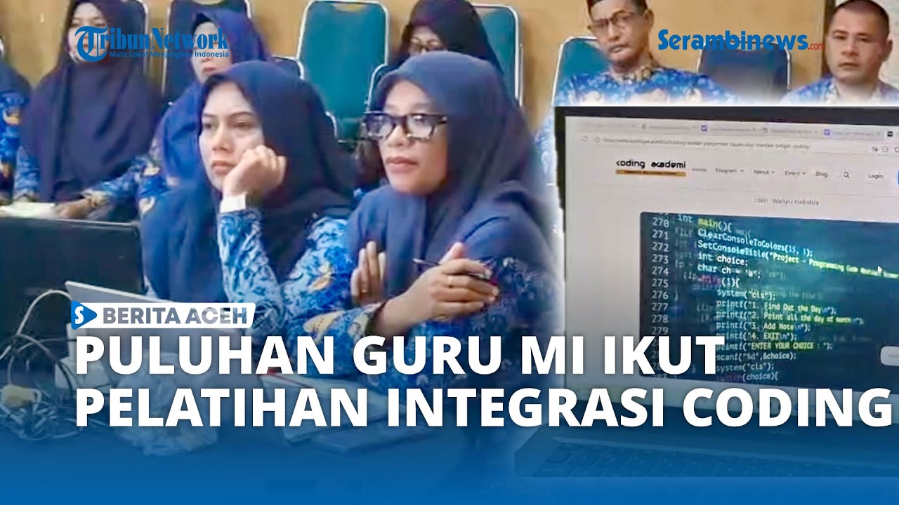 situs slot jerman VIDEO - Puluhan Guru MI di Bireuen Ikuti Pelatihan Integrasi Coding
