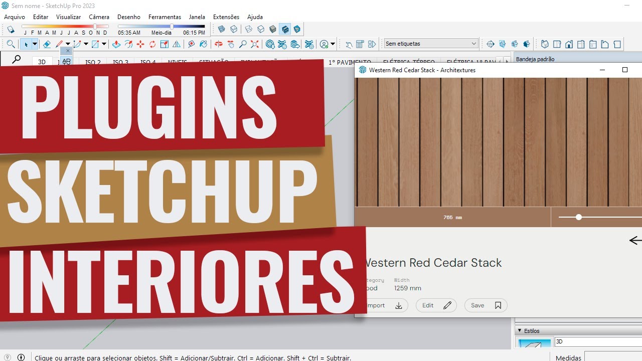 OS MELHORES PLUGINS GRATUITOS PARA PROJETOS DE INTERIORES - YouTube