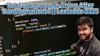 Total Characters in String After Transformations I || Leetcode 3335 || Maths || Intuition