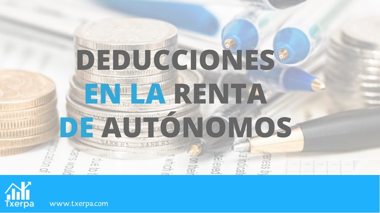 Deducciones en la Renta para autónomos - YouTube