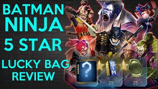 BATMAN NINJA 5 STAR LUCKY BAG REVIEW
