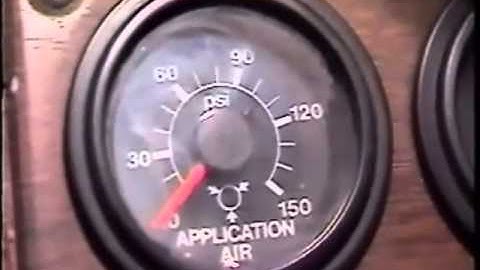 Air Brakes for your CDL class 