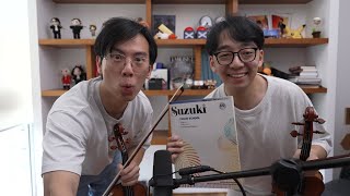 We play through Suzuki Books