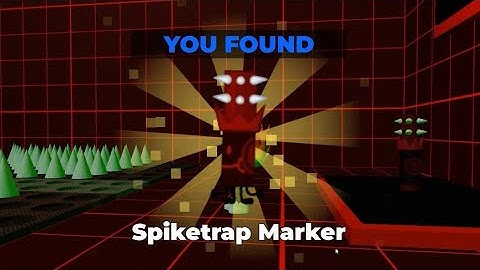 How to get SPIKETRAP Marker in FIND THE MARKERS Roblox
