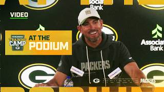 Matt LaFleur on Jonathan Gannon: 'I love how he sees the game'