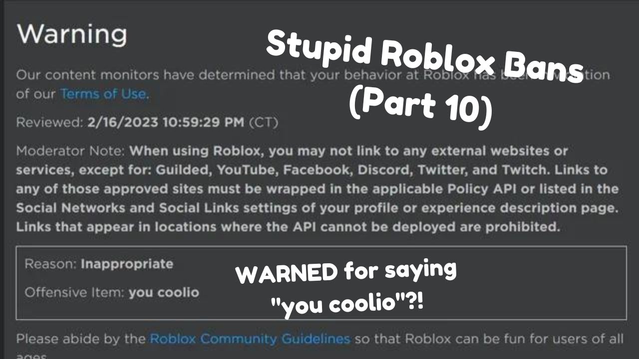 Roblox support/moderators are incompetent and stupid. : r/ROBLOXBans