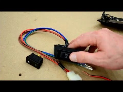 How to wire door lock and power window