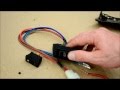 How to wire door lock and power window switches