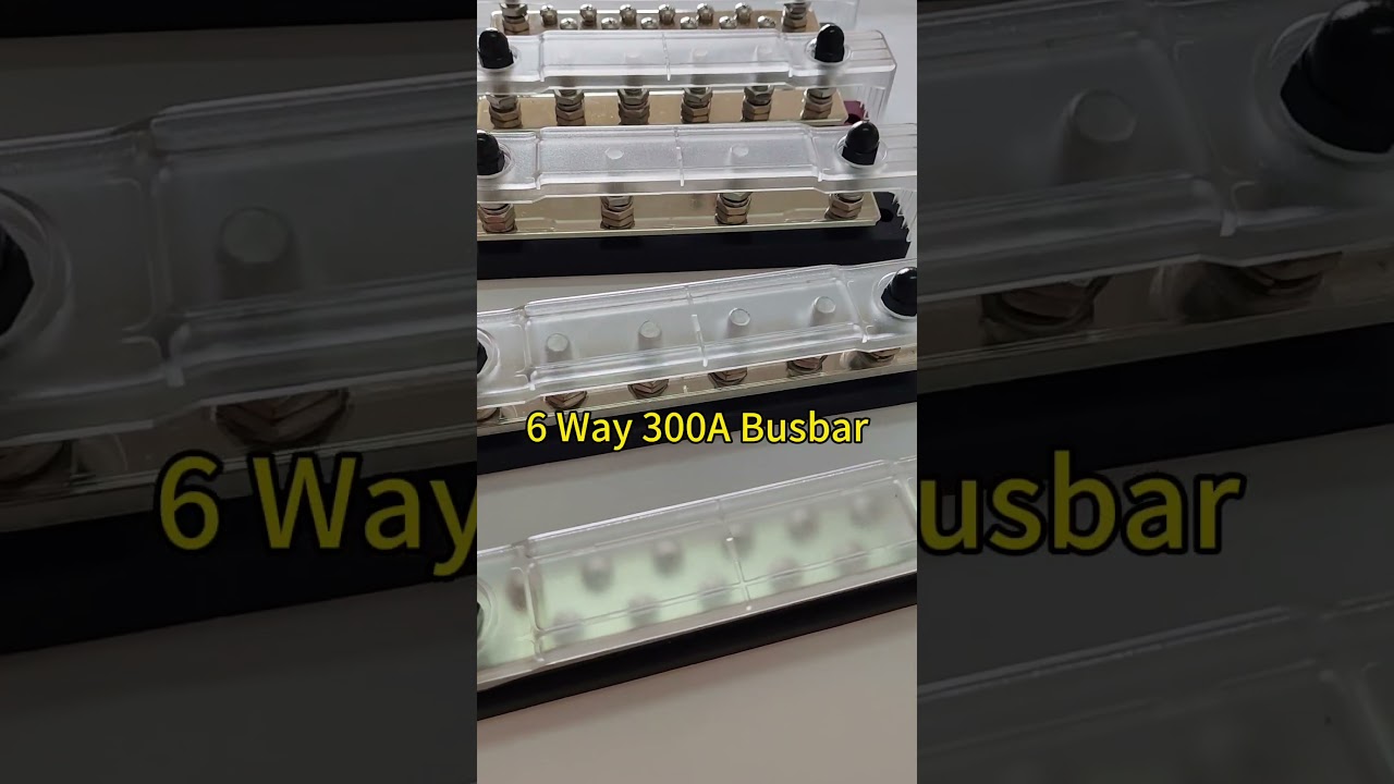 Industrial Power Distribution Unit: 450A for Marine, RV & 4WD | Brass Bus & Stainless Hardware