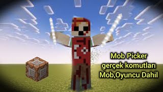 Mob Picker Gerçek Komutları Mob Geri Getirme Ve Alma