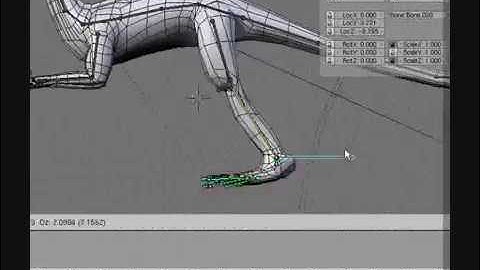 Black Dragon - Modeling, Texturing, Rigging in Blender (WIP 68)  Dragon Toes Rig