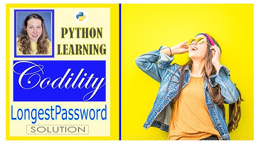 Longest Password Codility Test Solution Explained - Full Tutorial Explanation - in Python!