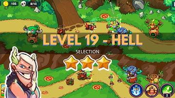 King of Defense 2: Level 19 HELL / GAMEPLAY  / GUIDE / WALKTHROUGH
