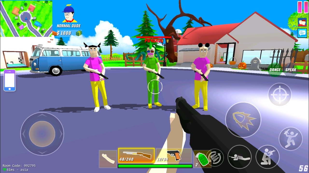 Mica Mici dan Pangkol menjaga rumah dengan shotgun 🤣