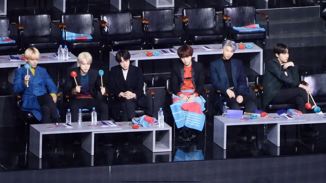 190106 방탄소년단 BTS 'Stray Kids - I am YOU' 리액션 Reaction 직캠 by Spinel