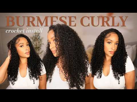 Curly Flip Over Crochet Hairstyle | Easy & Natural-Looking | Eayon Hair