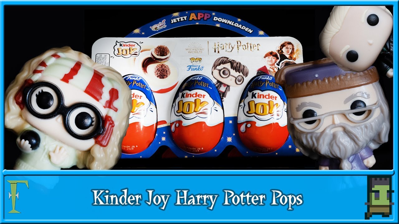 HARRY POTTER FUNKO POP COMPLETE SET 12 FIGURES KINDER JOY SURPRISE EGG TOYS  2023