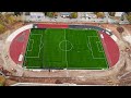 Уложили газон на футбольном поле спортивного комплекса «Орбита» в Самаре