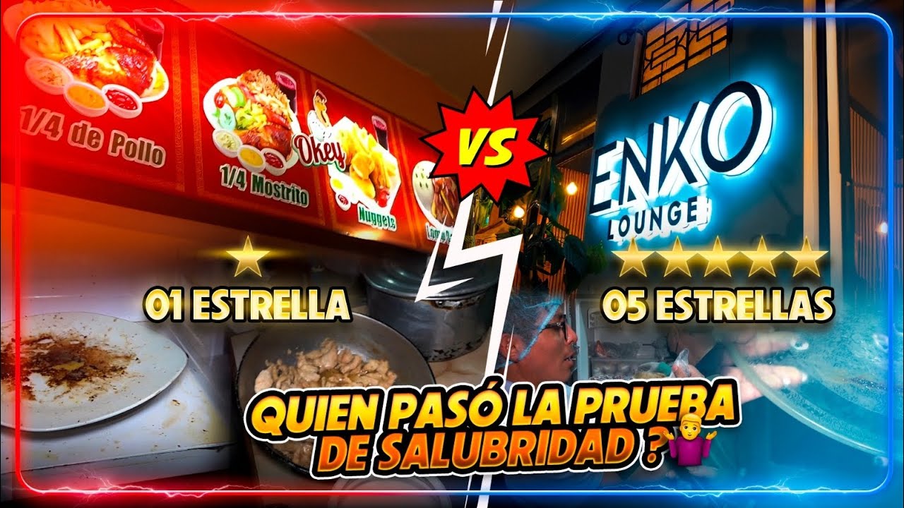 RESTAURANT DE 1 ESTRELLA VS RESTAURANT 5 ESTRELLAS IGUAL DE MUGRES?