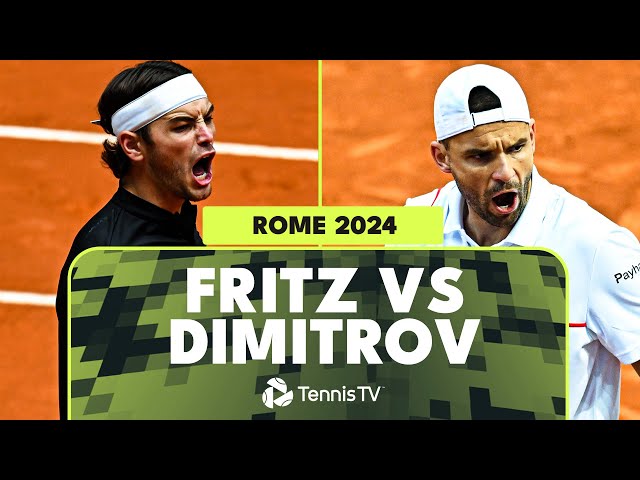 Taylor Fritz vs Grigor Dimitrov Highlights | Rome 2024 class=